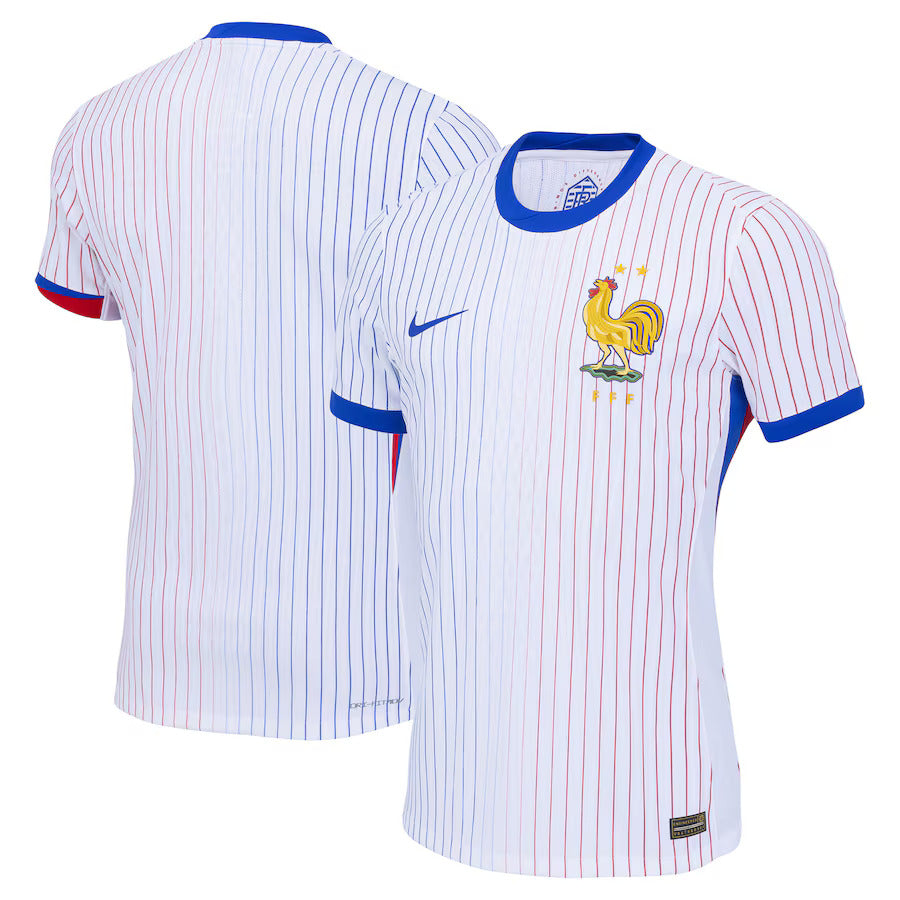 Frankreich Auswärts Trikot Euro 2024