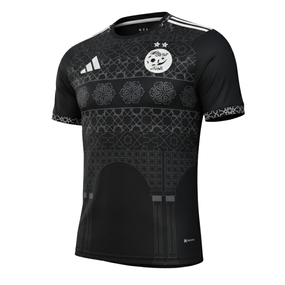 Maillot Algérie Pre-Match 2025 2026 Noir