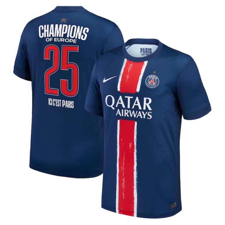 PSG Kinder Europameister Trikot 2025
