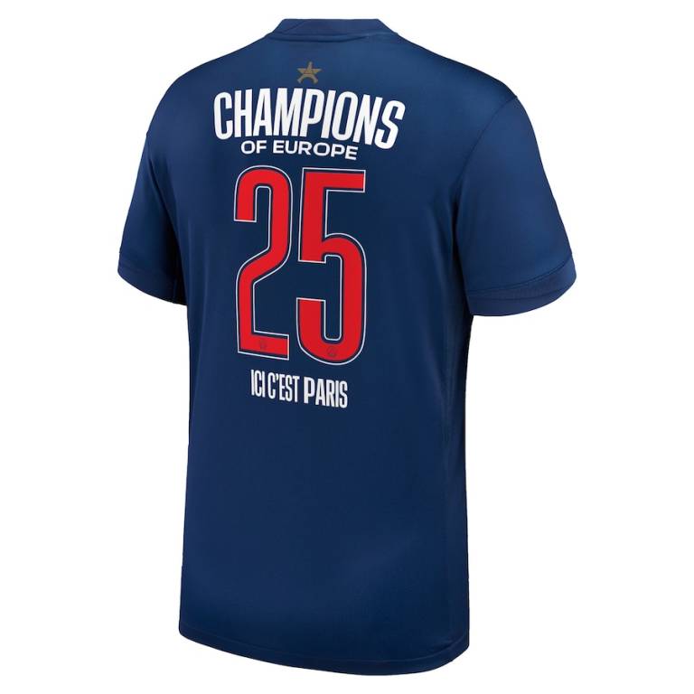 PSG Damen Europameister Trikot 2025