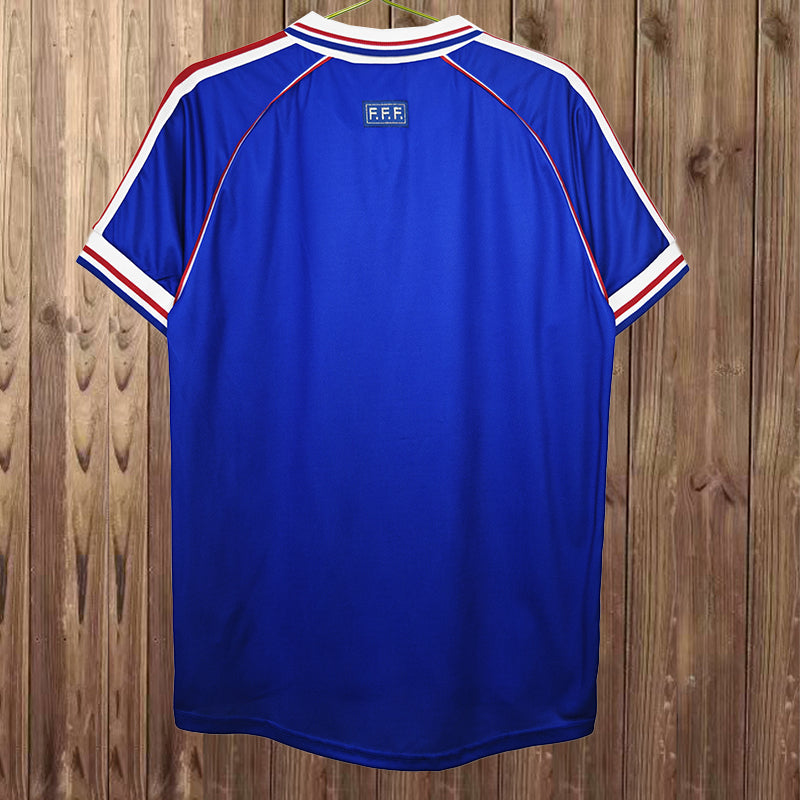 Maillot France Domicile 1998 Retro Vintage