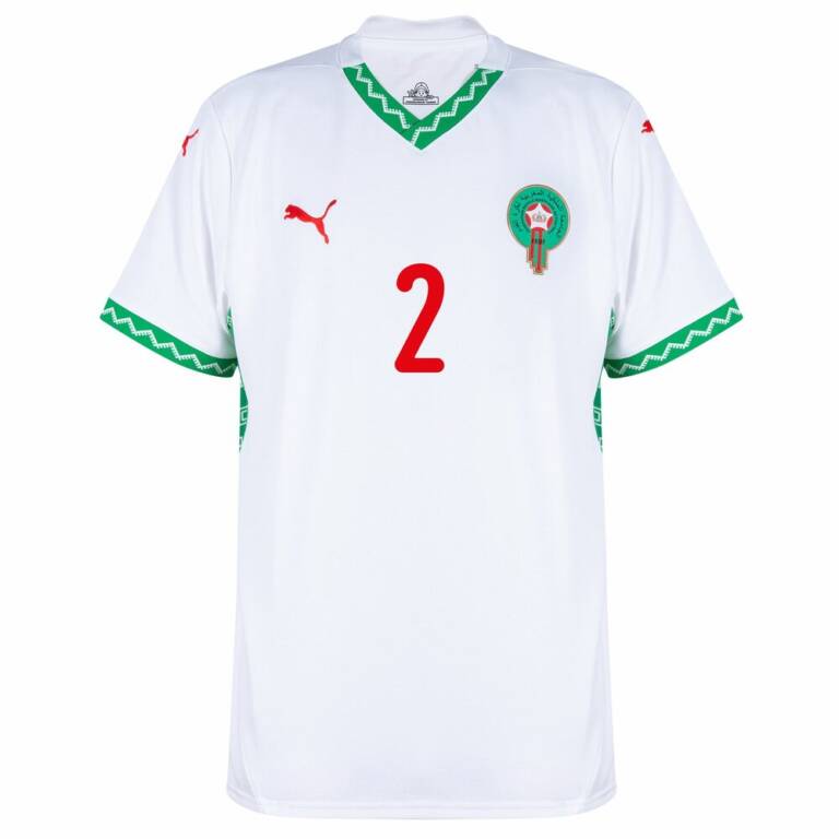 Marokko Auswärts Trikot 2025 2026 Hakimi