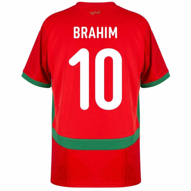 Marokko Heim Trikot 2025 2026 Brahim Diaz