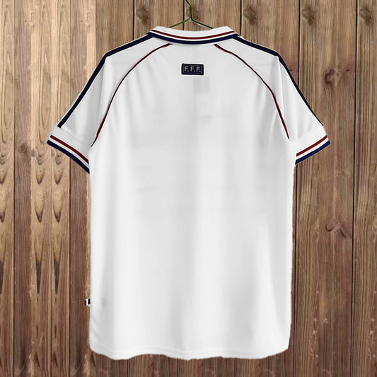 Maillot France Extérieur 1998 Retro Vintage