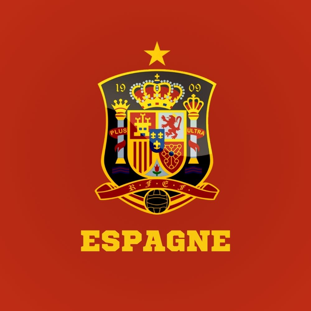 Maillots Espagne