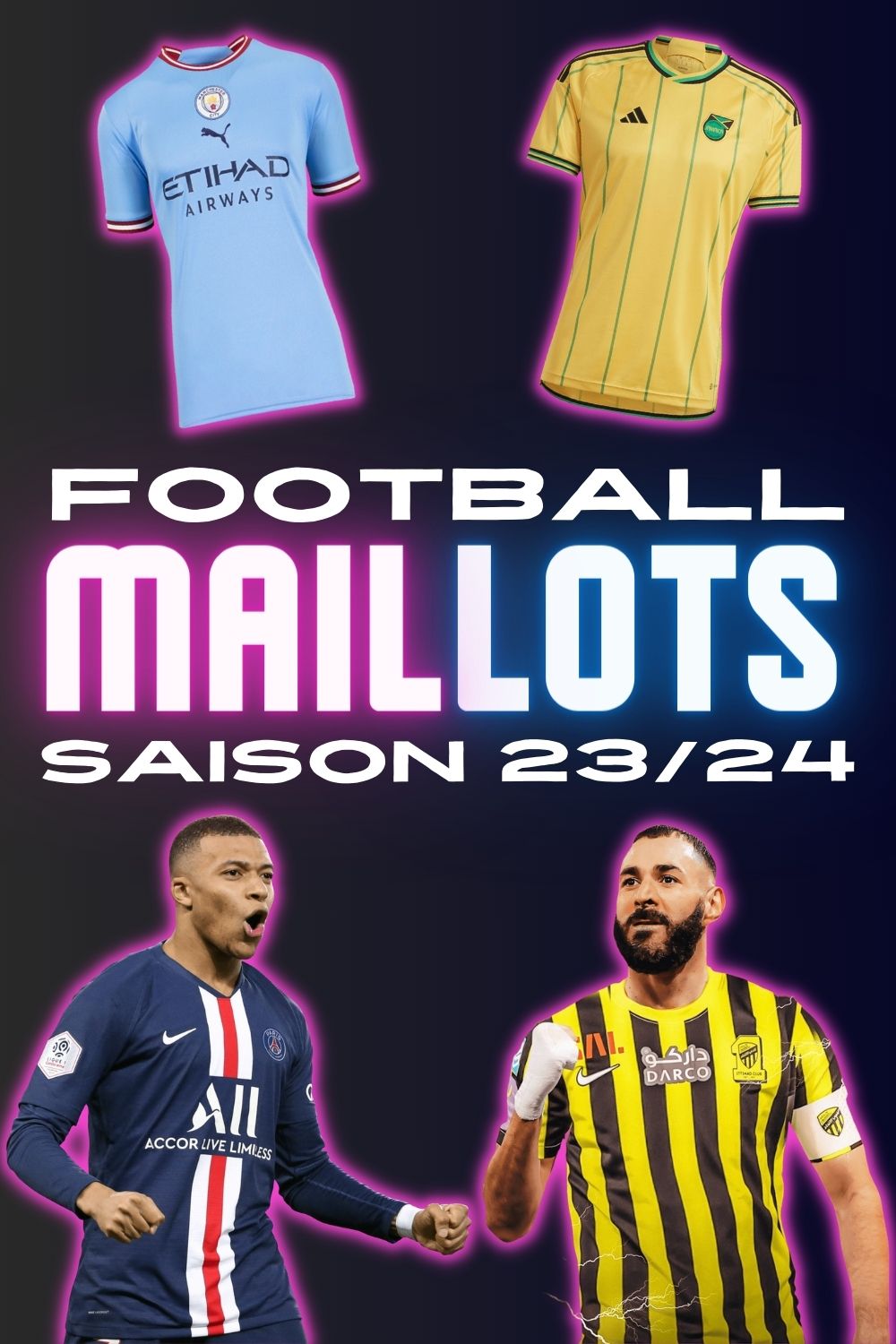 Maillots de foot saison 2023/2024_Mobile