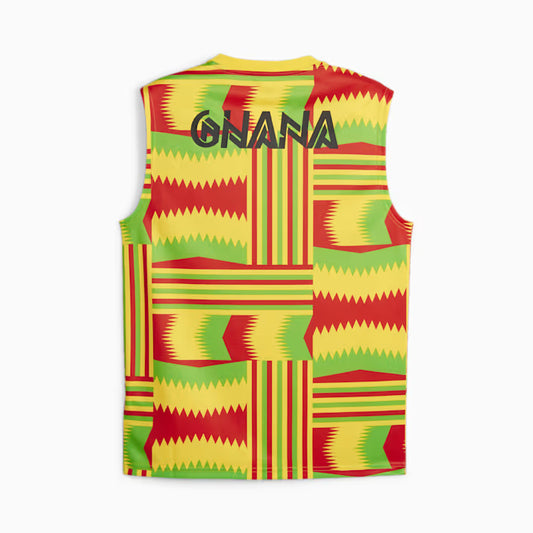 Ghana Ärmelloses Trikot 2024 FtblCulture