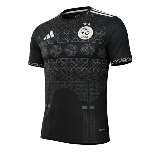 Maillot Algérie Pre-Match 2025 2026 Noir