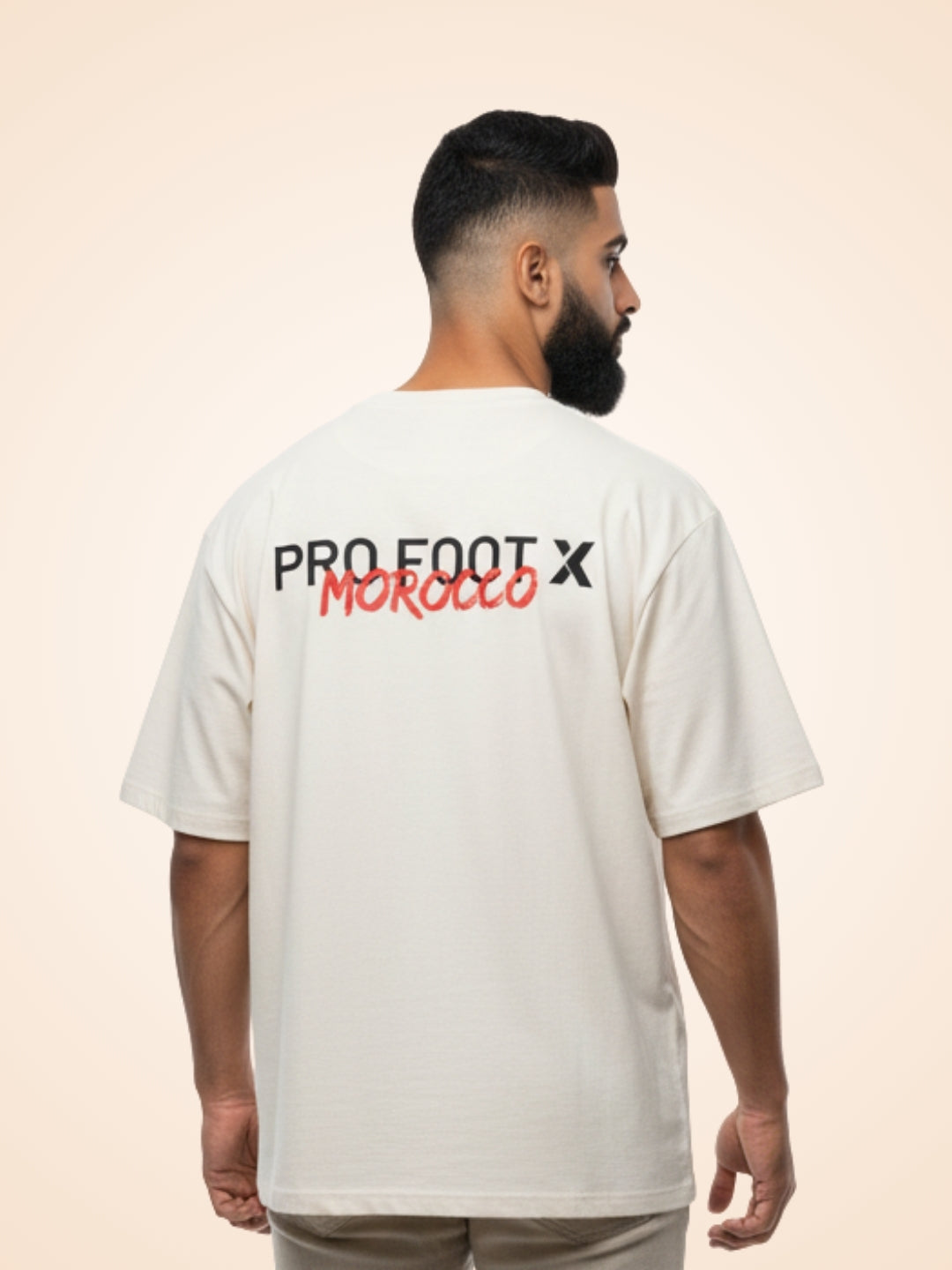 T-Shirt Beige PFX Morocco pour Homme - View 1