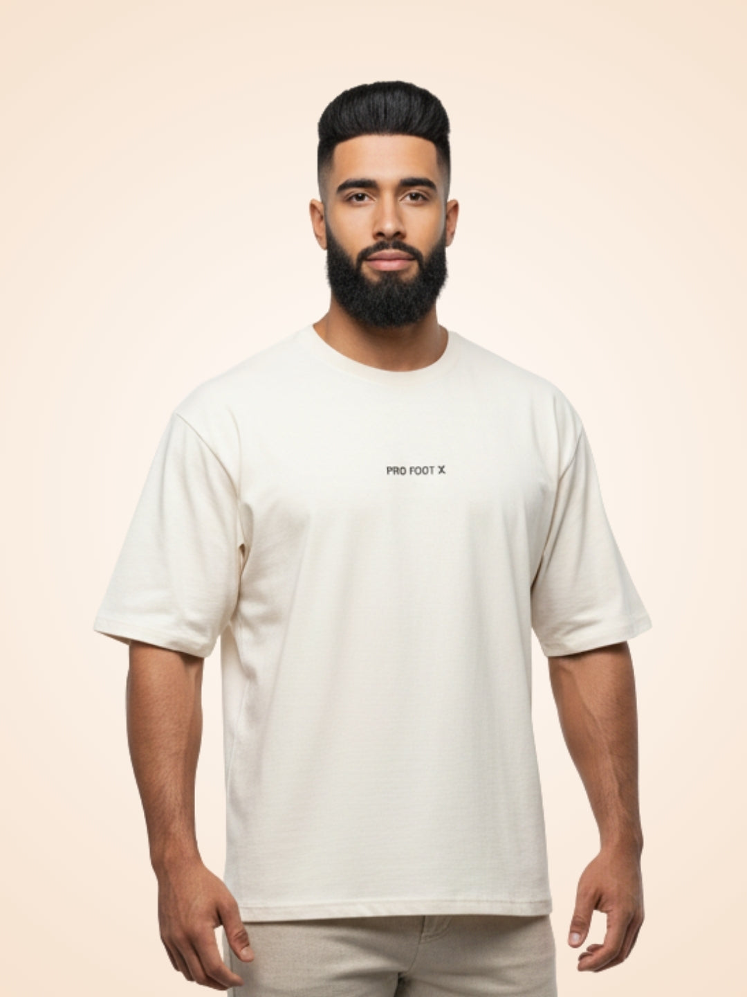 T-Shirt Beige PFX Morocco pour Homme - View 2