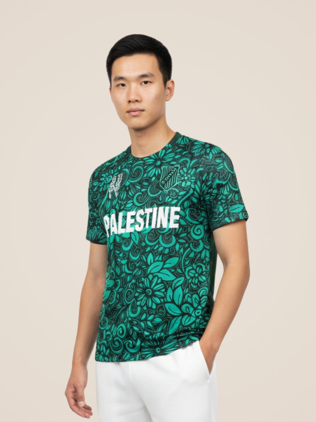 Maillot Palestine 2026 Vert - View 3