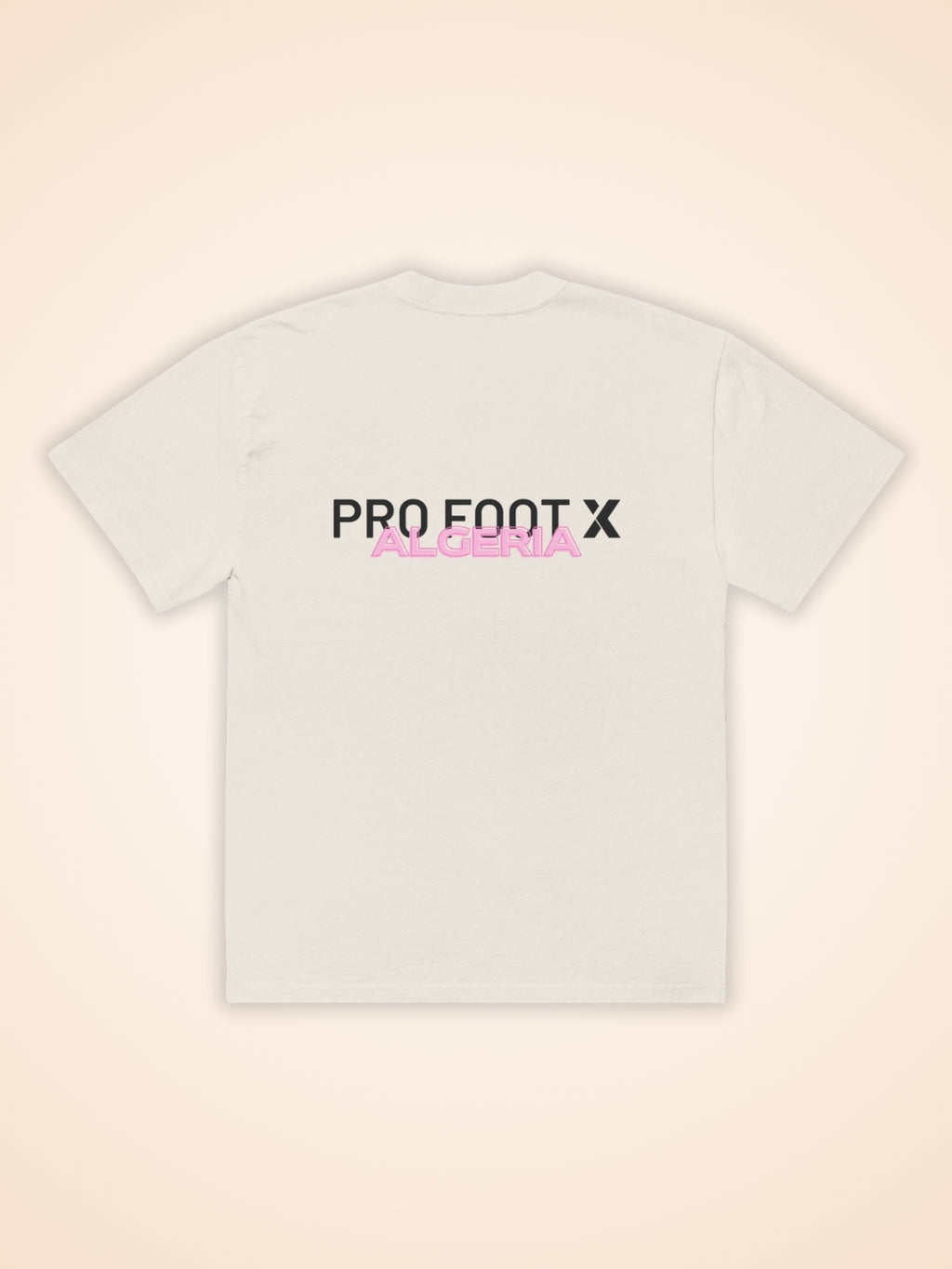 T-Shirt Beige PFX Algeria pour Homme - View 3