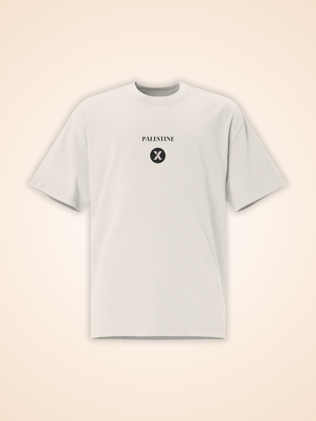 T-Shirt Beige Palestine Outline pour Homme - View 4