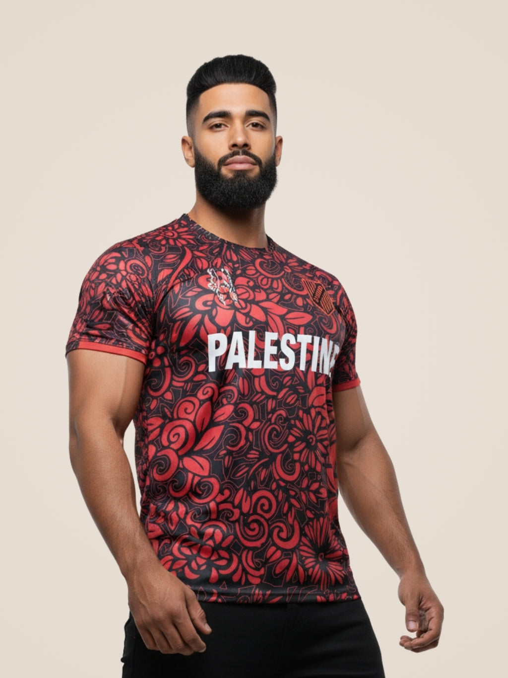 Maillot Palestine 2026 Rouge - View 4