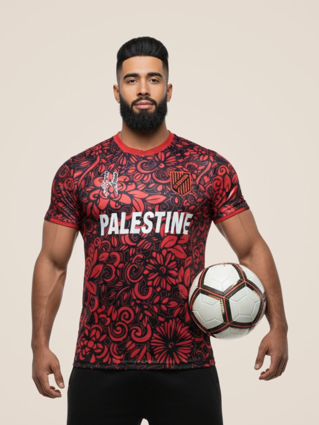 Maillot Palestine 2026 Rouge - View 5