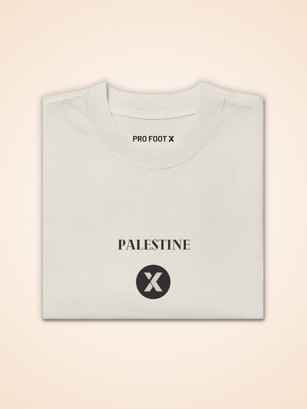 T-Shirt Beige Palestine Outline pour Homme - View 5