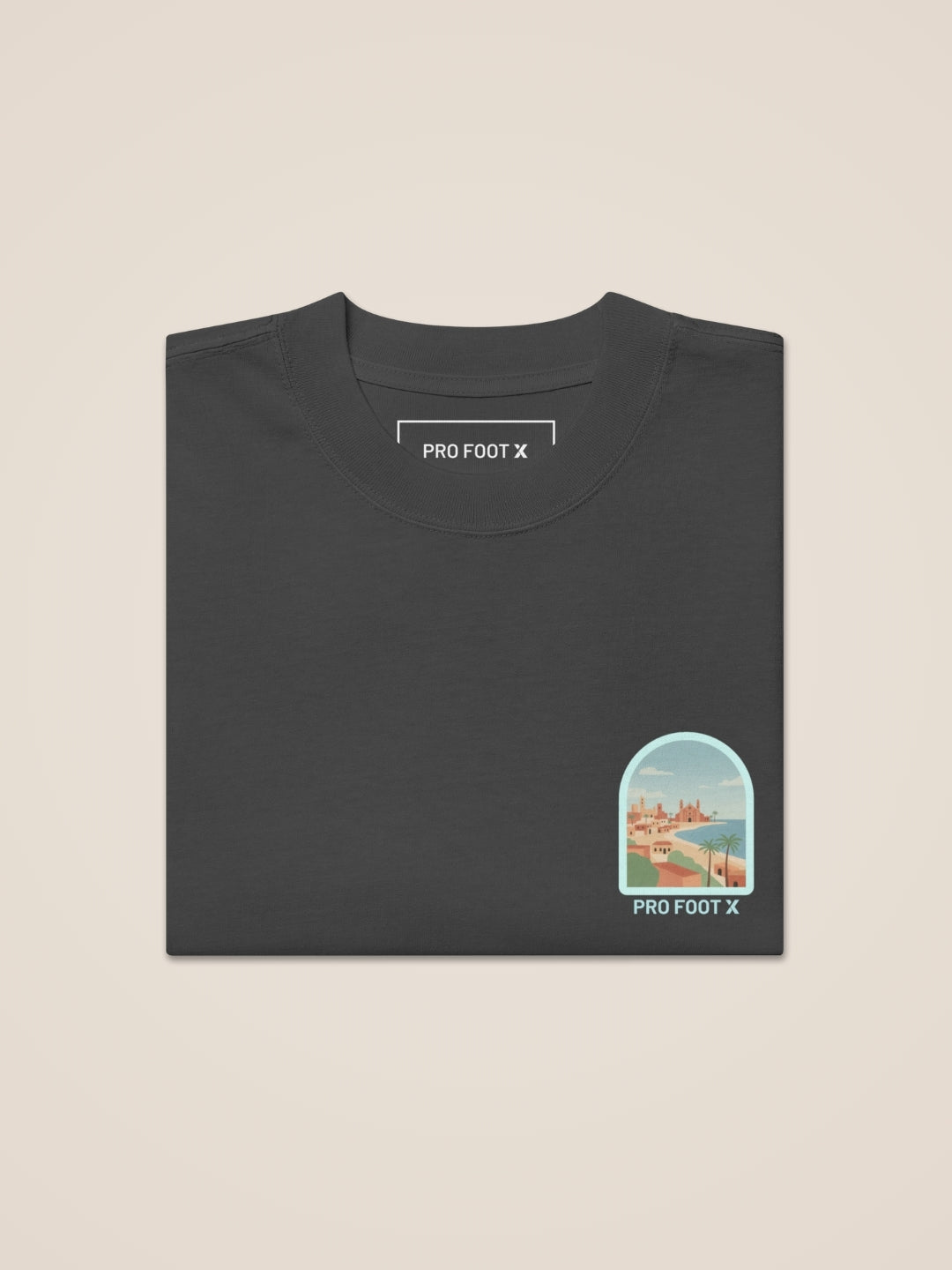 T-shirt à manches courtes noir La Vue d'Oran - Homme - View 5