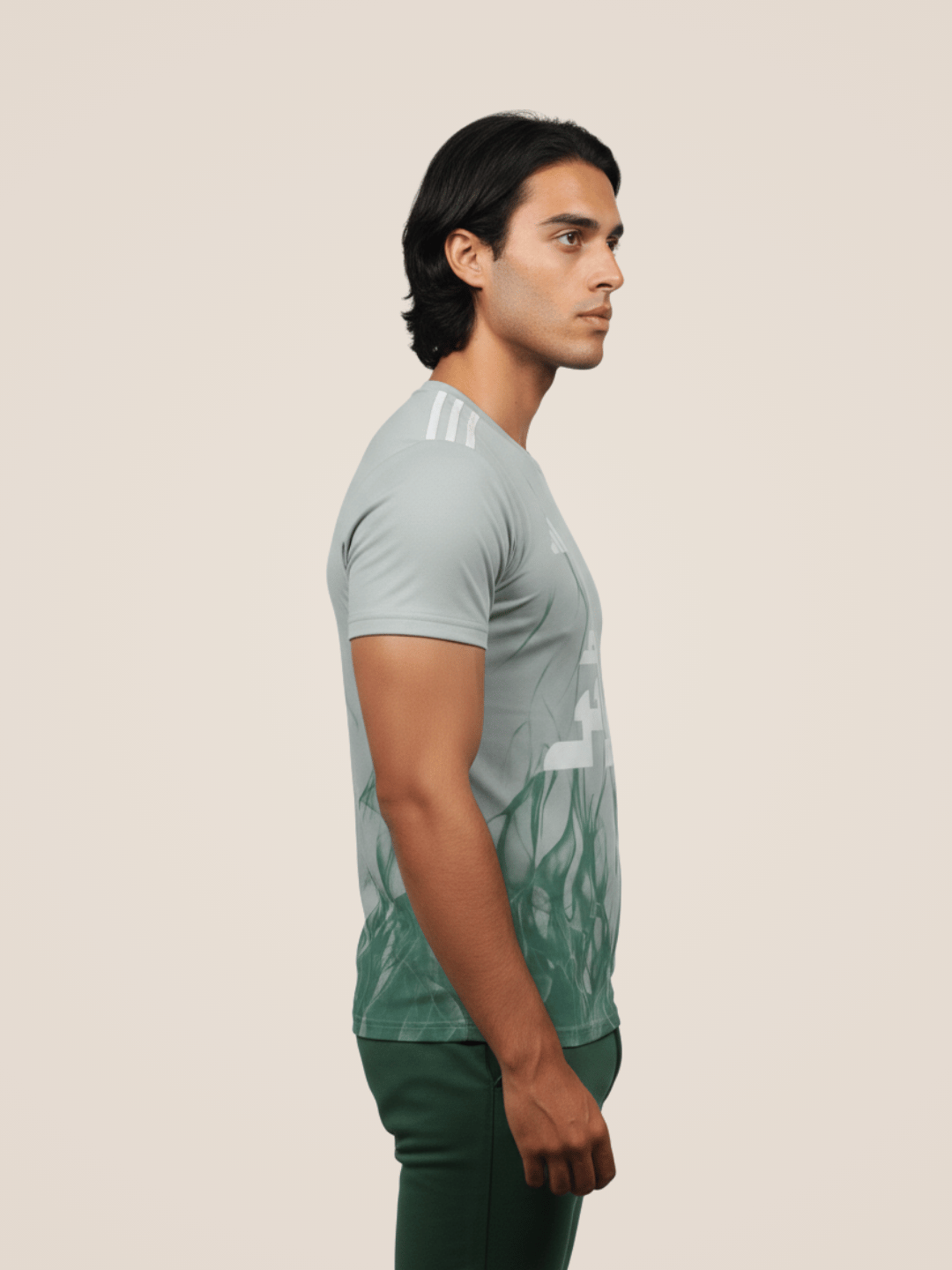 Maillot Algérie x Palestine 2025 Vert - View 3