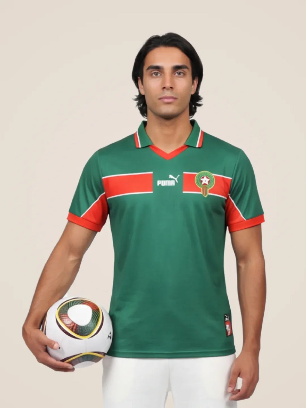 Maillot Maroc 1998 Domicile - Pro Foot X