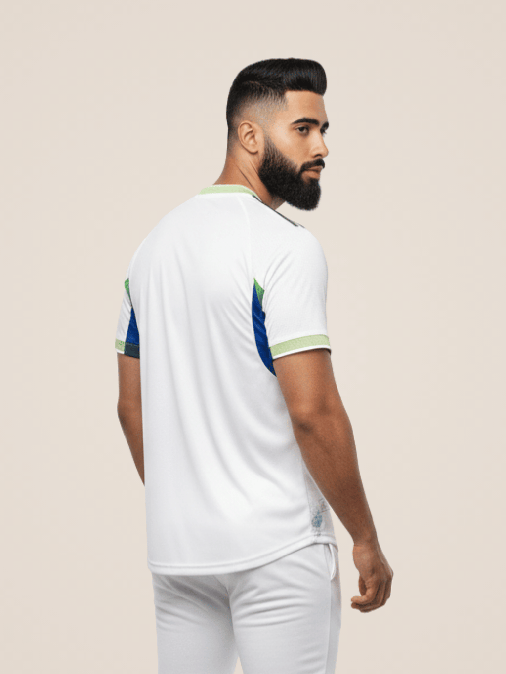 Maillot Algérie Karakou Blanc 2025 - View 2