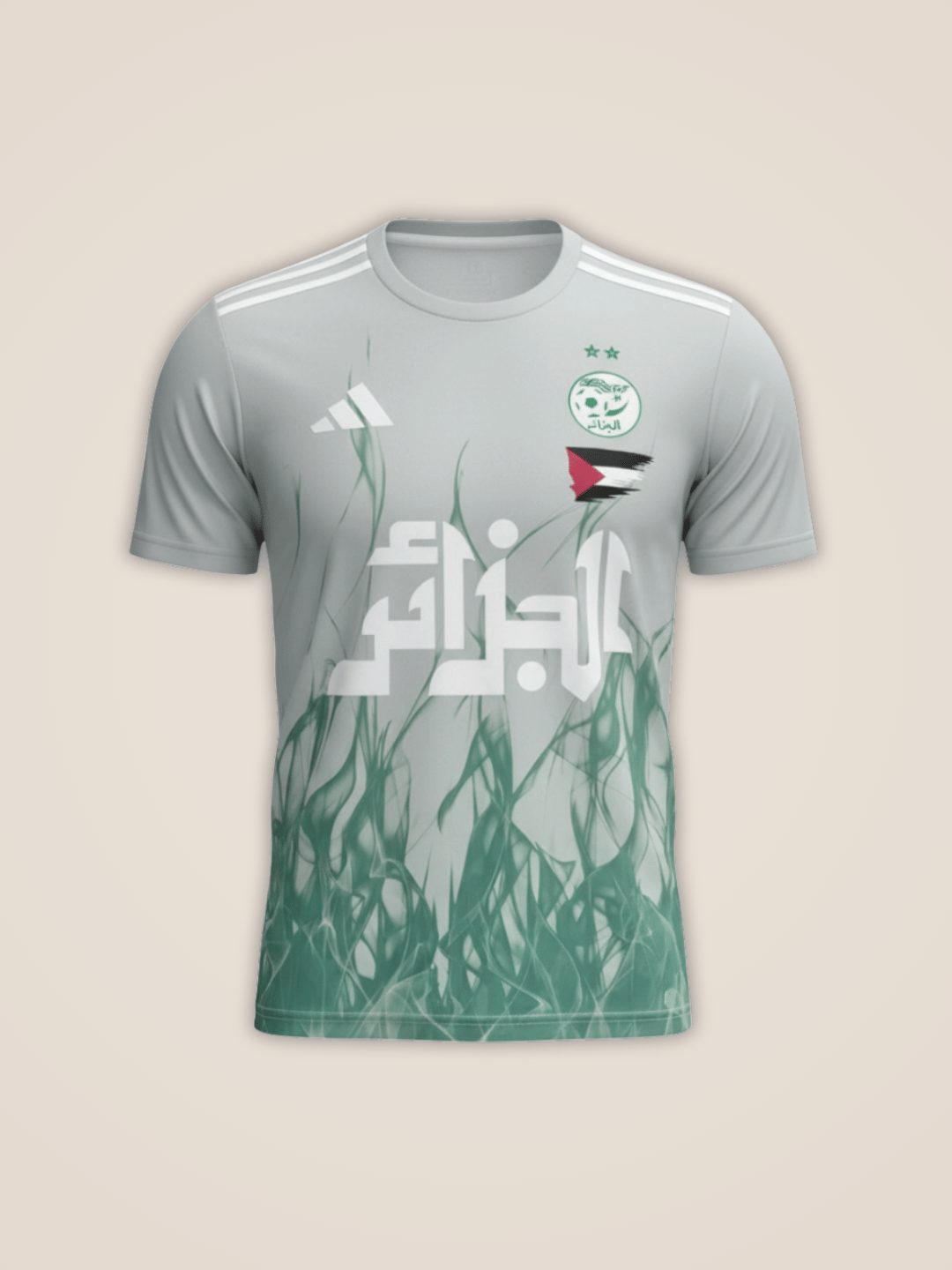 Maillot Algérie x Palestine 2025 Vert - View 7