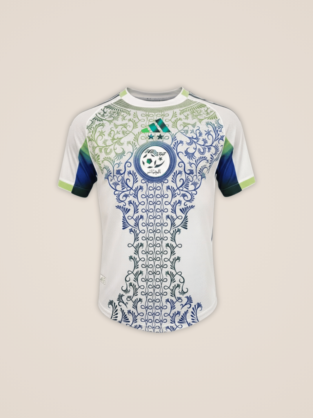 Maillot Algérie Karakou Blanc 2025 - View 7