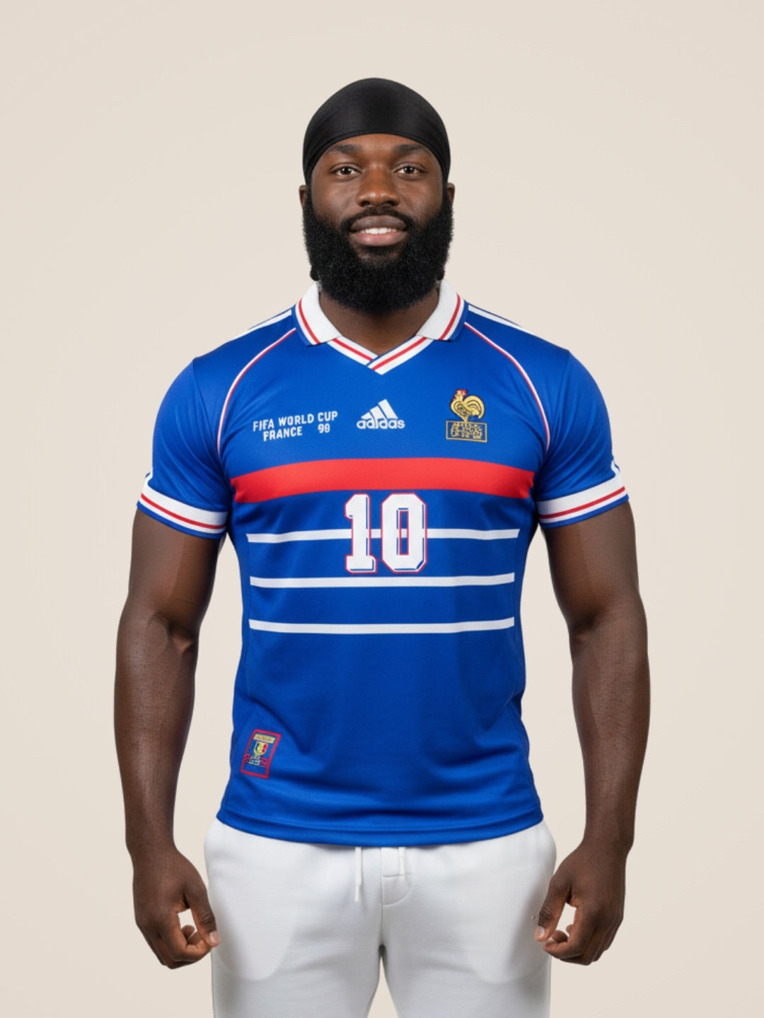 Maillot France Domicile 1998 Zidane - View 1