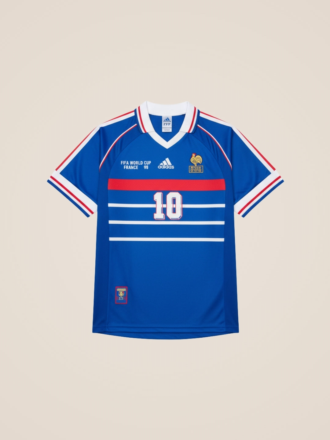 Maillot France Domicile 1998 Zidane - View 6