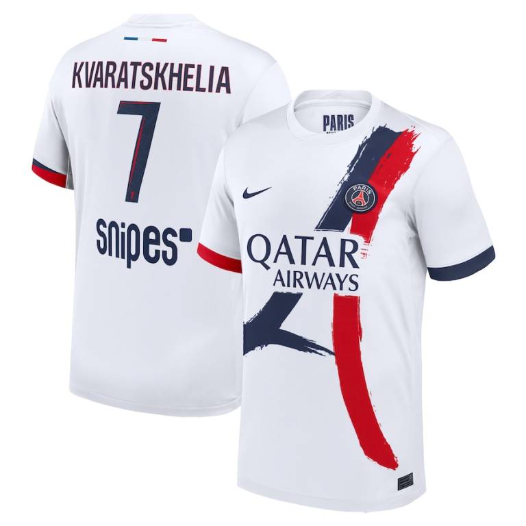 Maillot PSG Extérieur 2024 2025 Kvaratskhelia