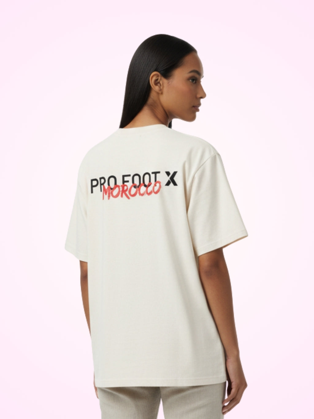 T-Shirt Beige PFX Morocco pour Femme - View 1