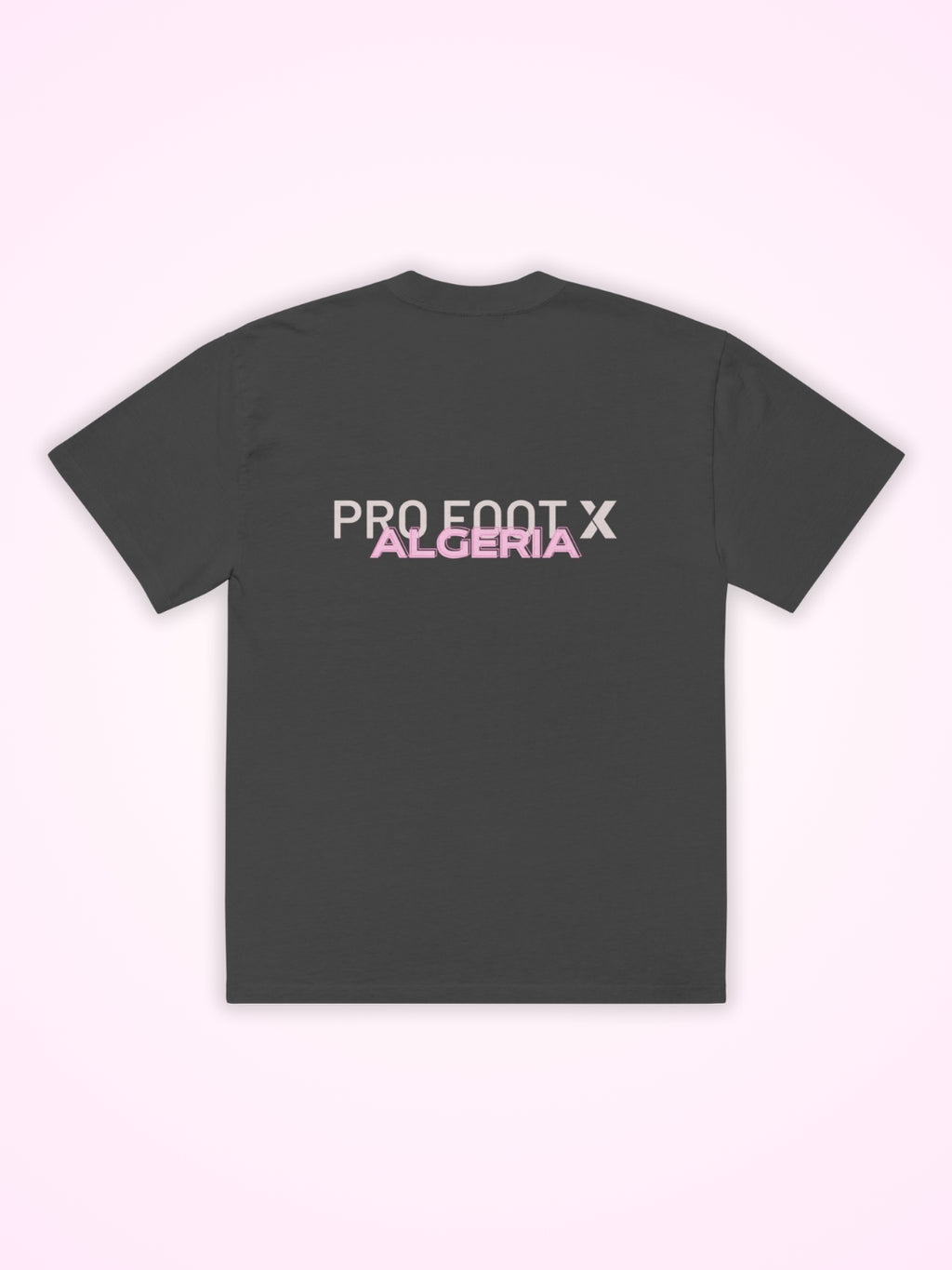 T-Shirt Noir PFX Algeria pour Femme - View 3
