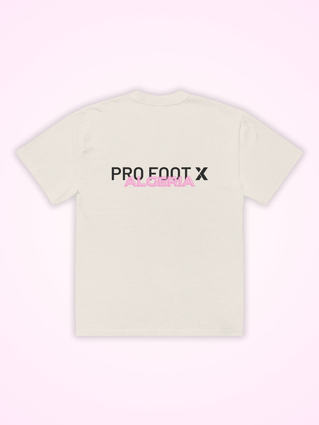 T-Shirt Beige PFX Algeria pour Femme - View 3