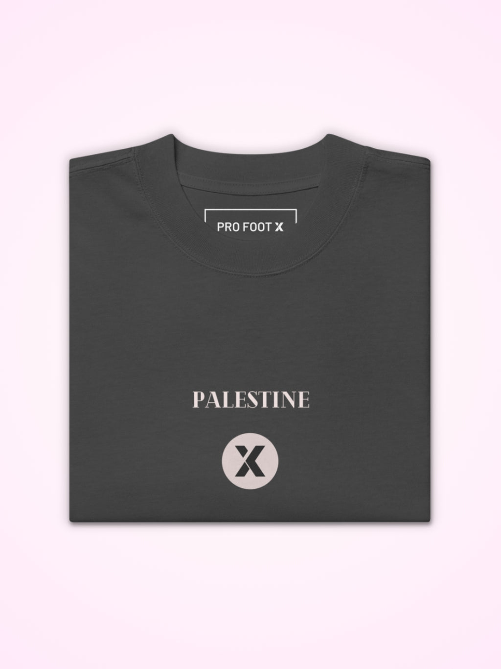 T-Shirt Noir Palestine Outline pour Femme - View 5