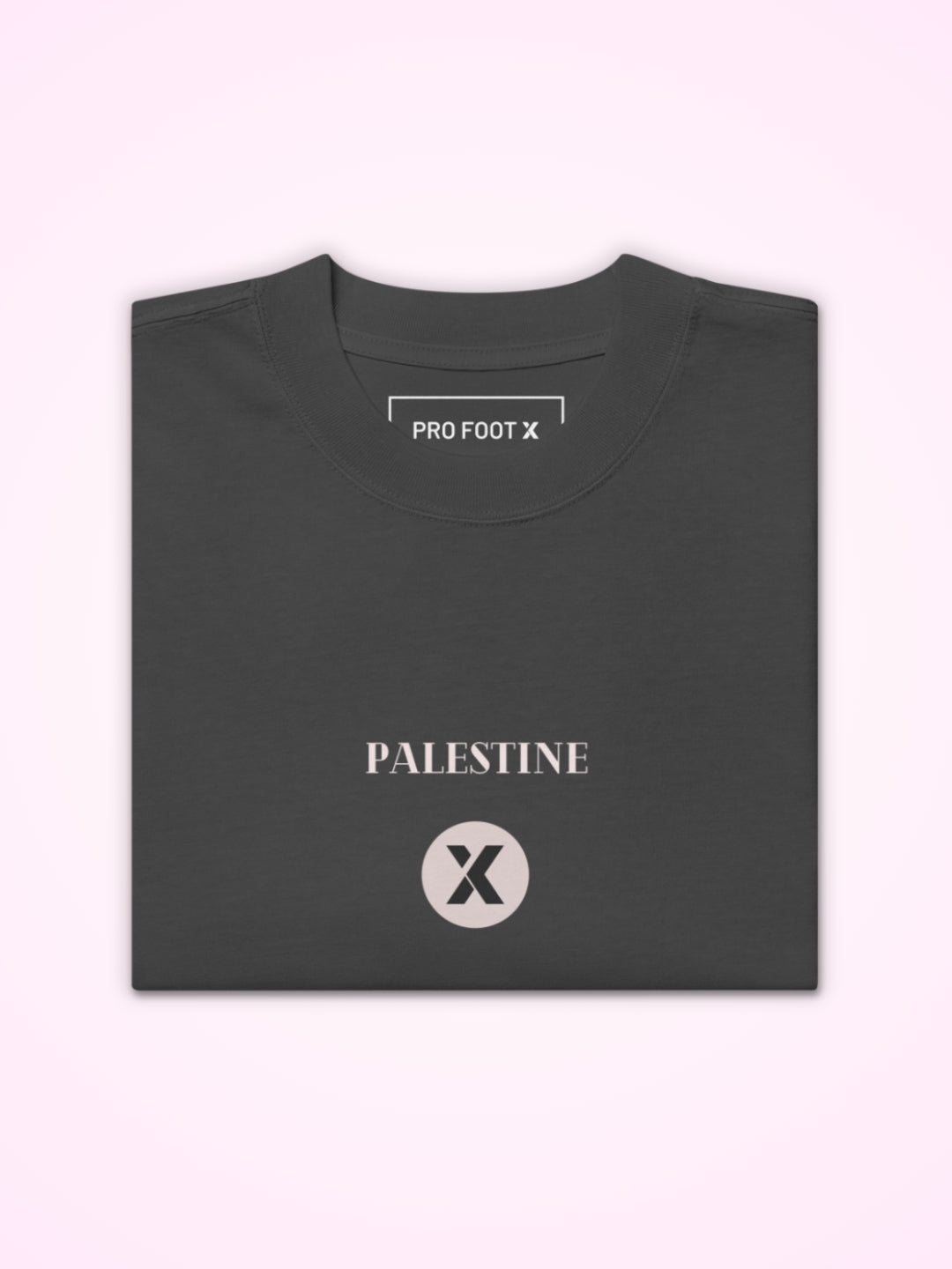 T-Shirt Noir Palestine Outline pour Femme - View 5