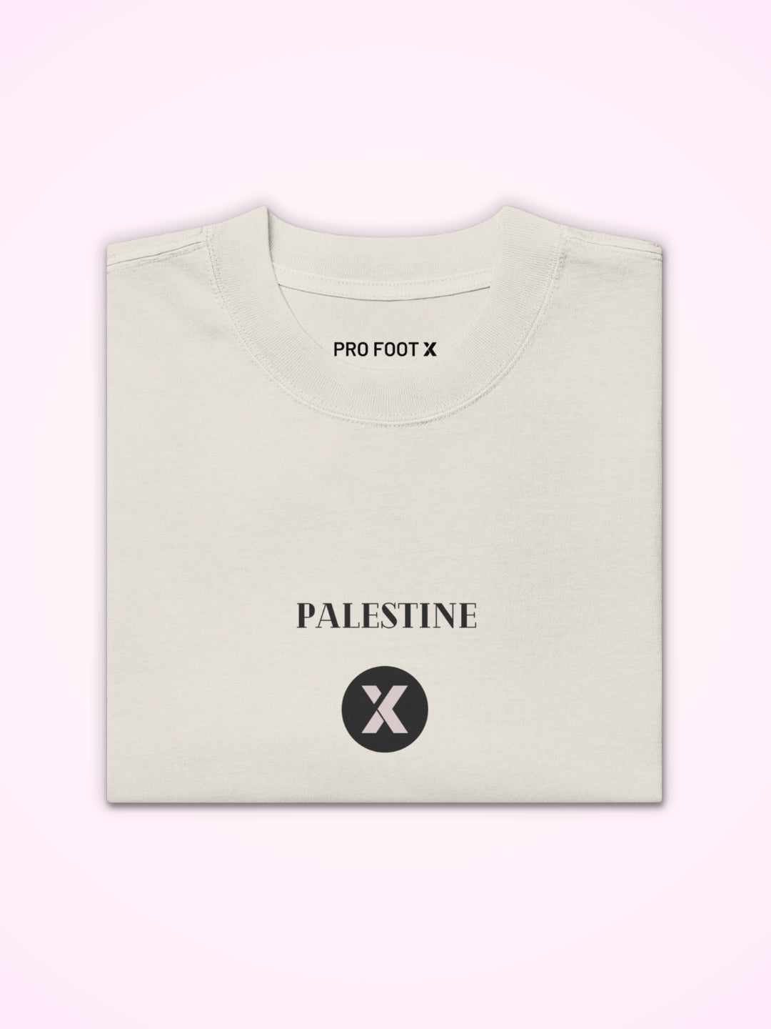 T-Shirt Beige Palestine Outline pour Femme - View 5