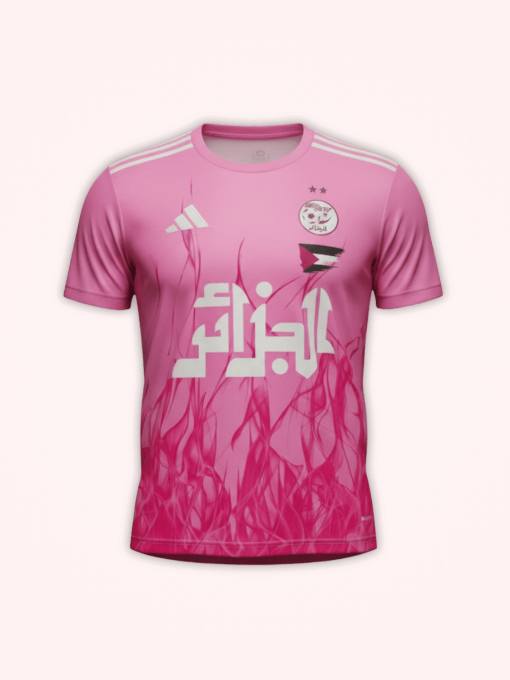 Maillot Algérie x Palestine Rose 2025 pour Femme - View 6
