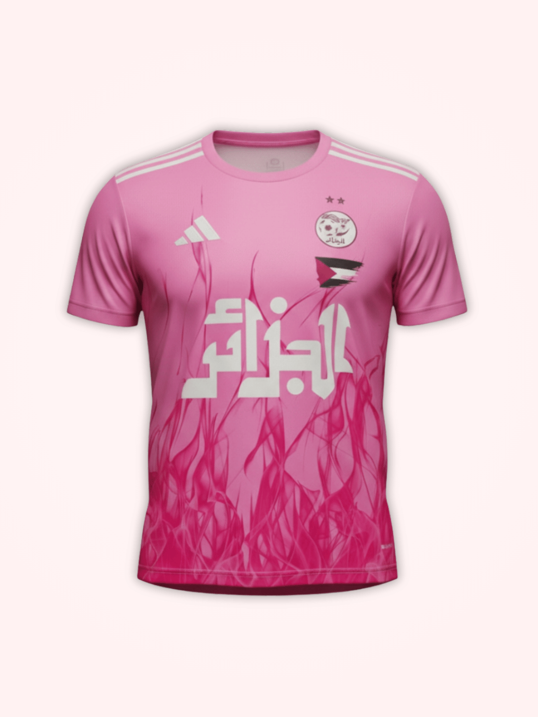 Maillot Algérie x Palestine Rose 2025 pour Femme - View 6