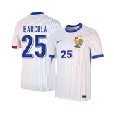 Maillot France Extérieur Euro 2024 Barcola