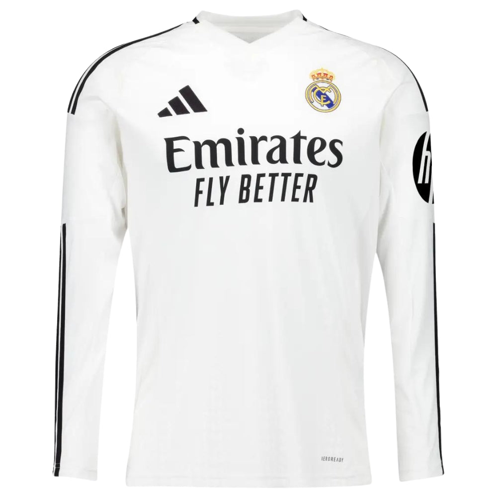 Maillot Real Madrid Domicile 2024 2025 Bellingham Manches Longues