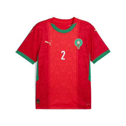 Maillot Maroc Domicile 2025 2026 Hakimi