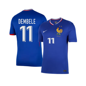 Maillot France Domicile Euro 2024 Dembele