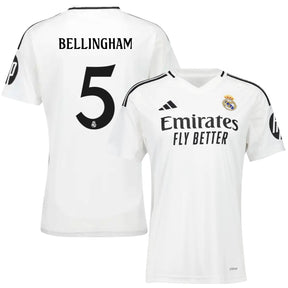 Maillot Femme Real Madrid Domicile 2024 2025 Bellingham