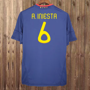 Maillot Espagne Extérieur 2010 Iniesta 6