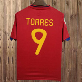 Maillot Espagne Domicile 2010 Fernando Torres 9