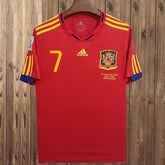 Maillot Espagne Domicile 2010 Vintage