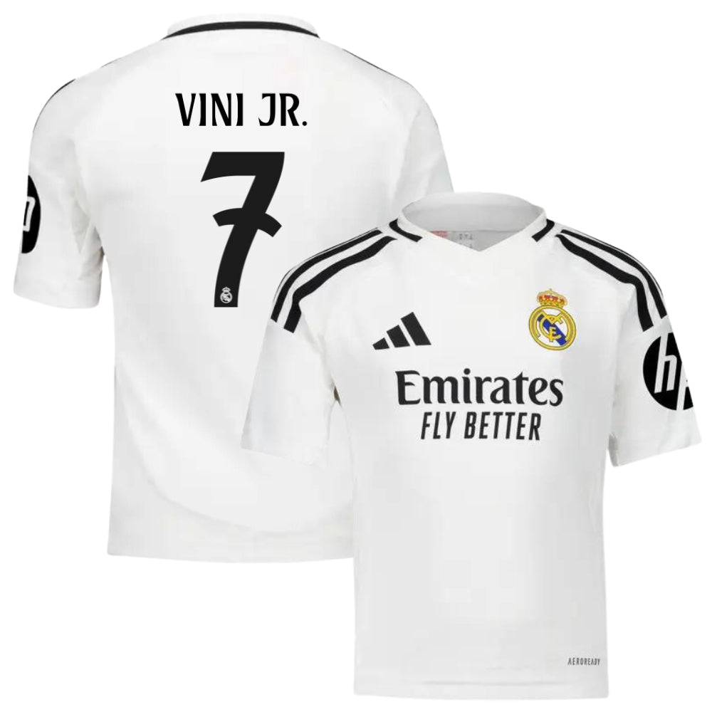 Maillot Enfant Real Madrid Domicile 2024 2025 Vini Jr