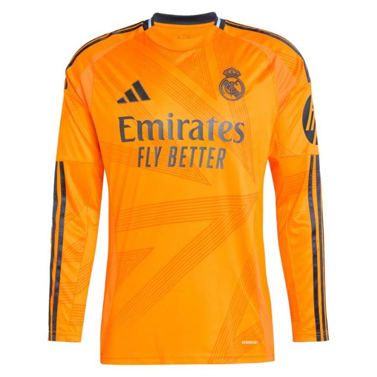 Maillot Real Madrid Extérieur 2024 2025 Mbappe Manches Longues