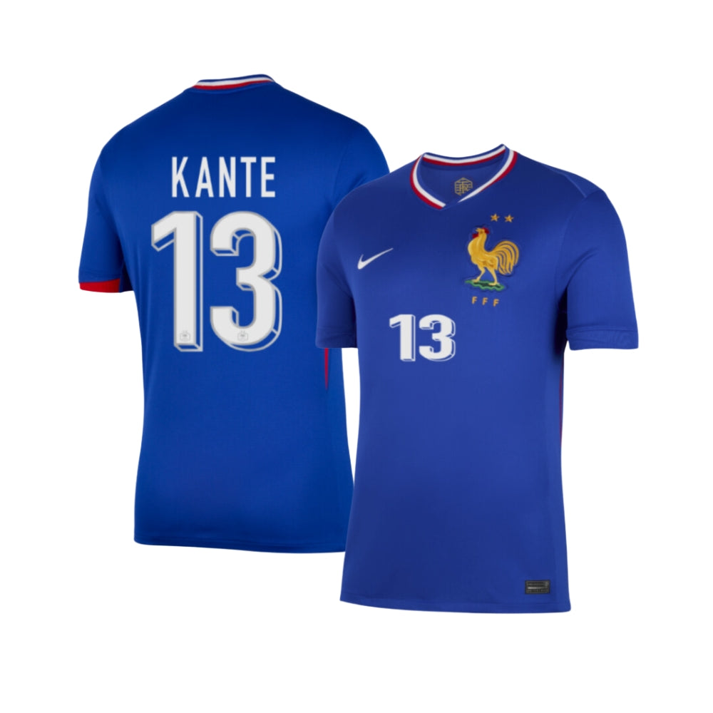 Maillot France Domicile Euro 2024 Kanté