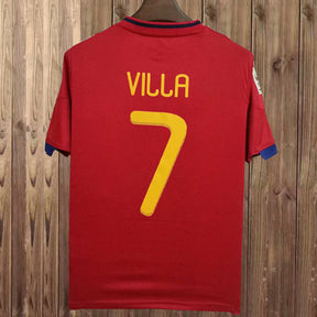 Maillot Espagne Domicile 2010 David Villa 7