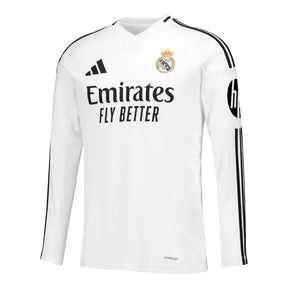 Maillot Real Madrid Domicile 2024 2025 Manches Longues